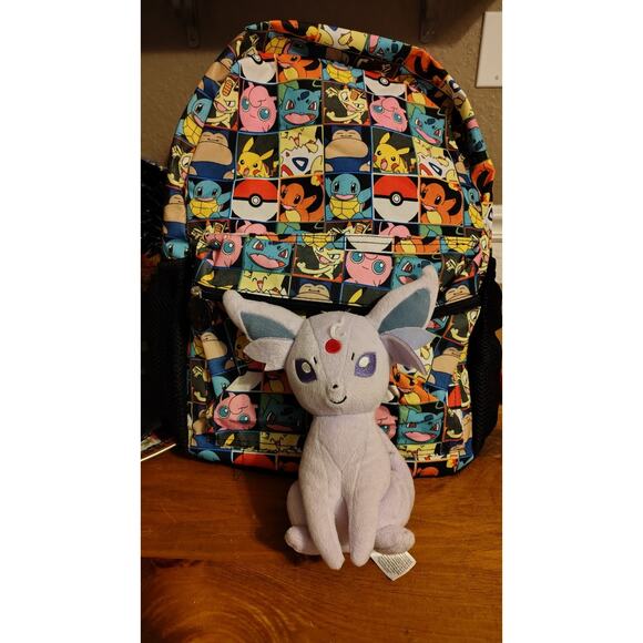 Pokemon Bundle/ Backpack And Plush - Picture 2 of 4